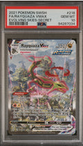 2021 Evolving Skies Rayquaza Vmax PSA 10