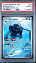 2025 Black Bolt Carracosta PSA 8